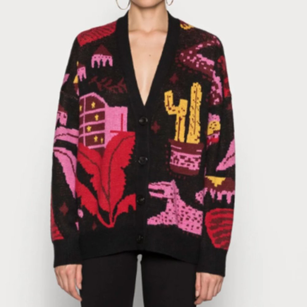 Farm Rio Tropical Magic Cardigan